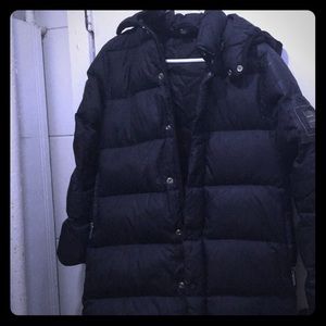 Floor Length Water Resistant Bubble Coat